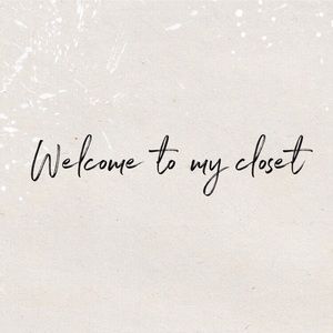 Welcome to my closet✨
